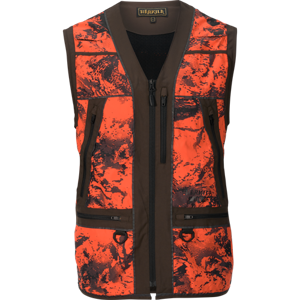 Wildboar Pro Safety vest AXIS MSP®Orange Blaze/Shadow brown